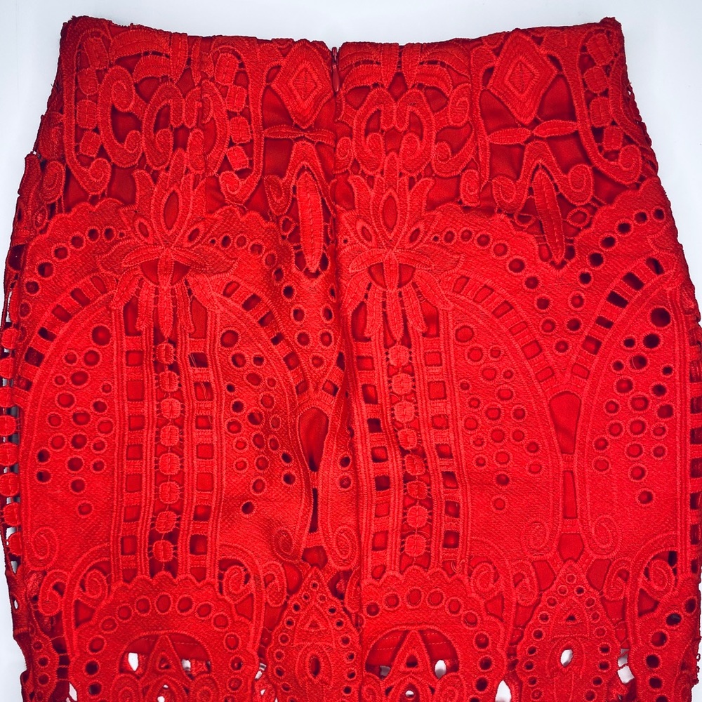 Forever 21 Ruby Red Skirt